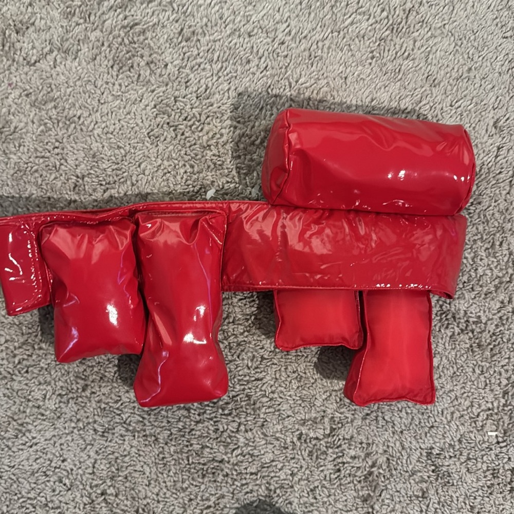 Red Storm Trooper Costume Size kids 13 - Picture 4 of 7